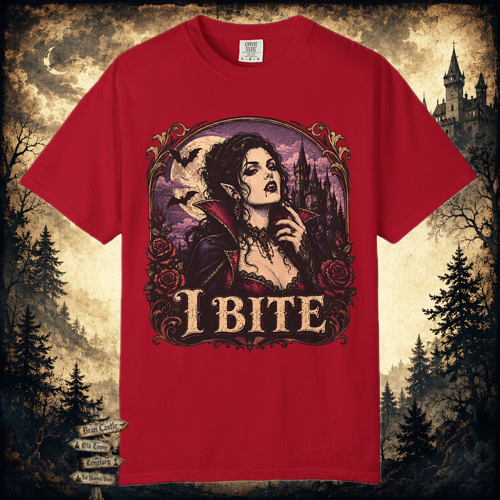 'I Bite' Vampiress T-Shirt