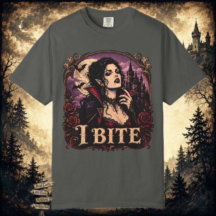 'I Bite' Vampiress T-Shirt