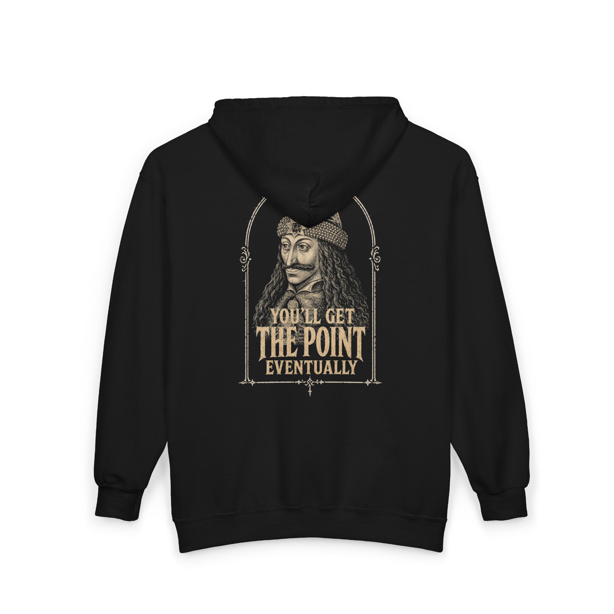 'You'll Get the Point Eventually' Zip Hoodie