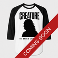 Creature Sketch - 3/4 Sleeve Raglan Tee