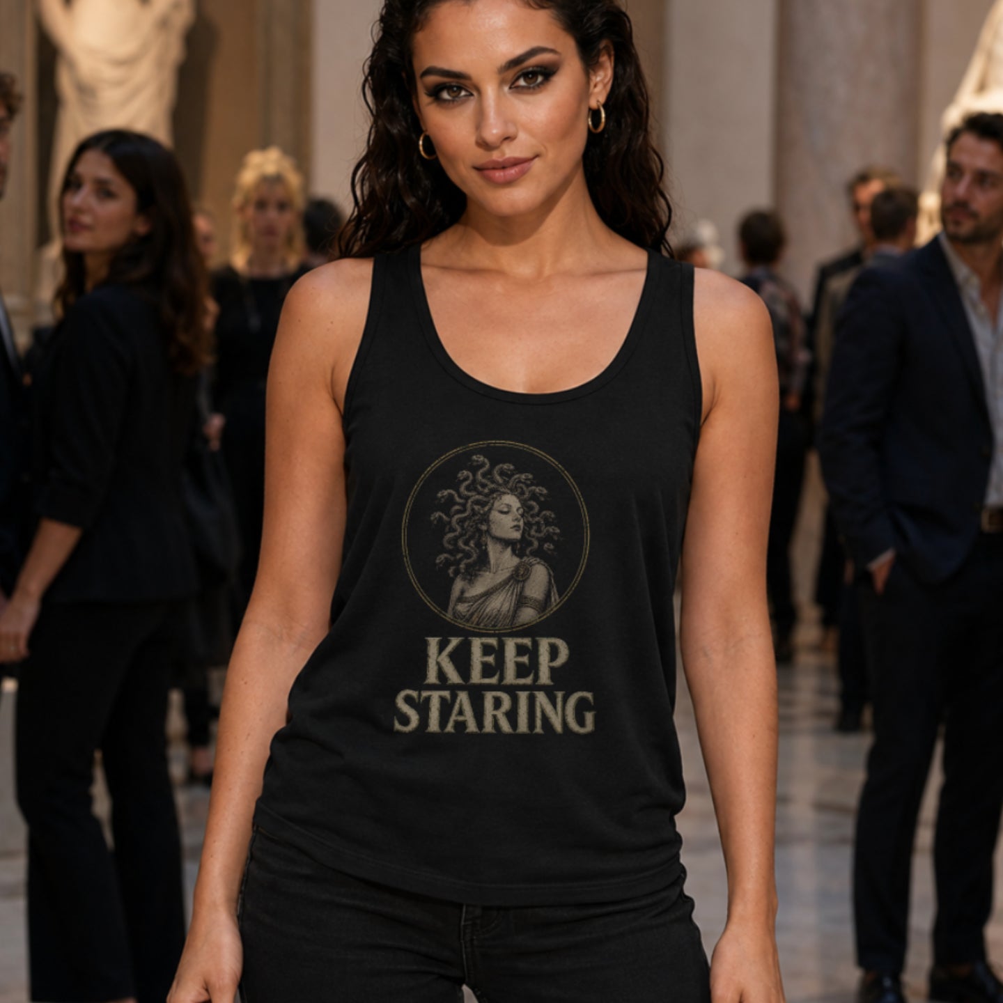 Keep Staring  Tank